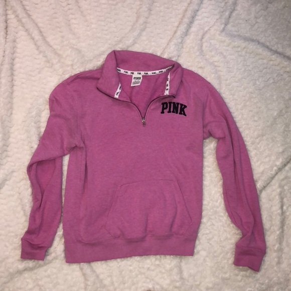 💓PINK HALF ZIP💓 - Picture 1 of 2